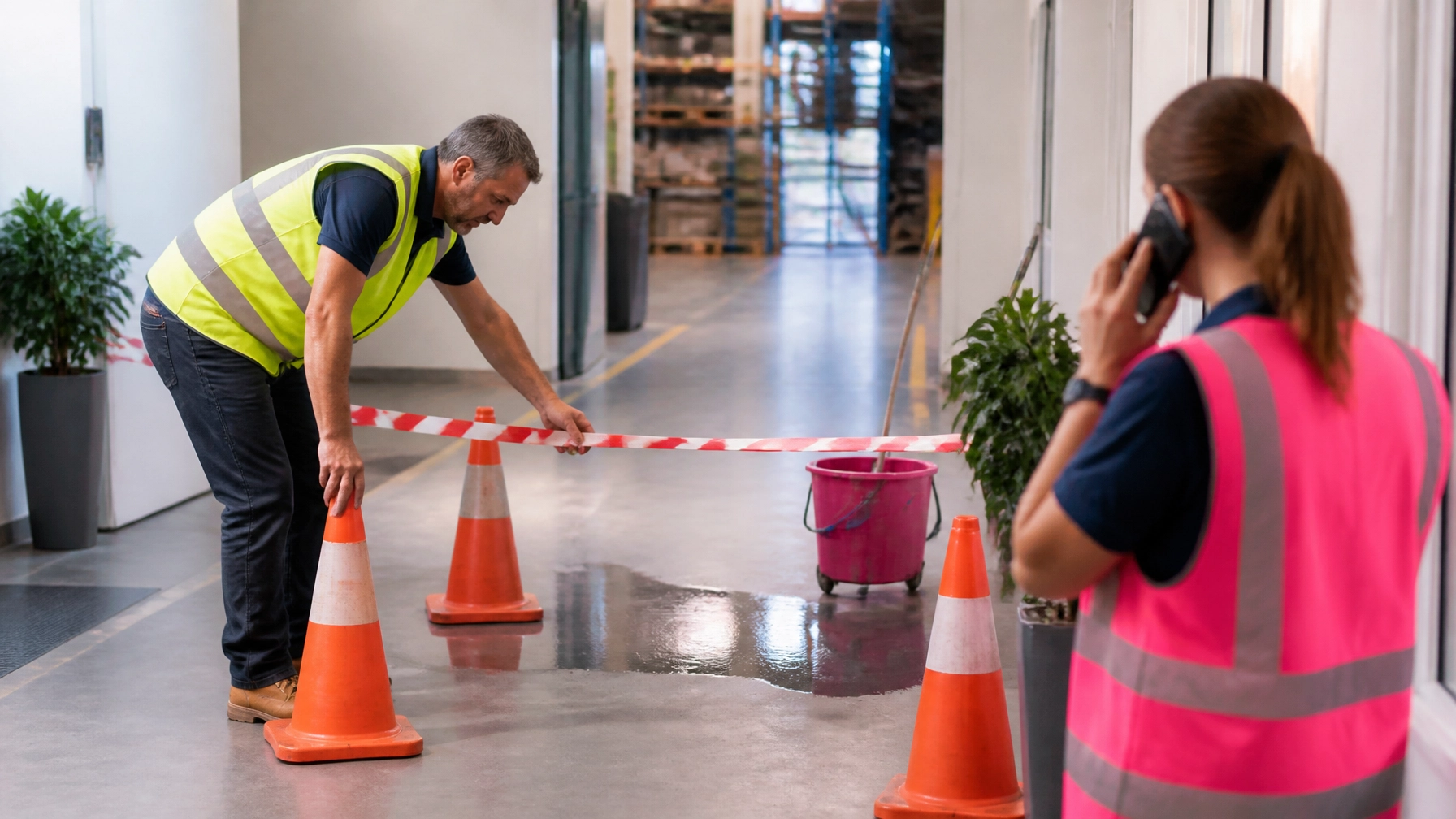 Australian First Aid, CPR and Workplace Safety Tips: Preventing Slips, Trips and Falls in Albury Wodonga Workplaces